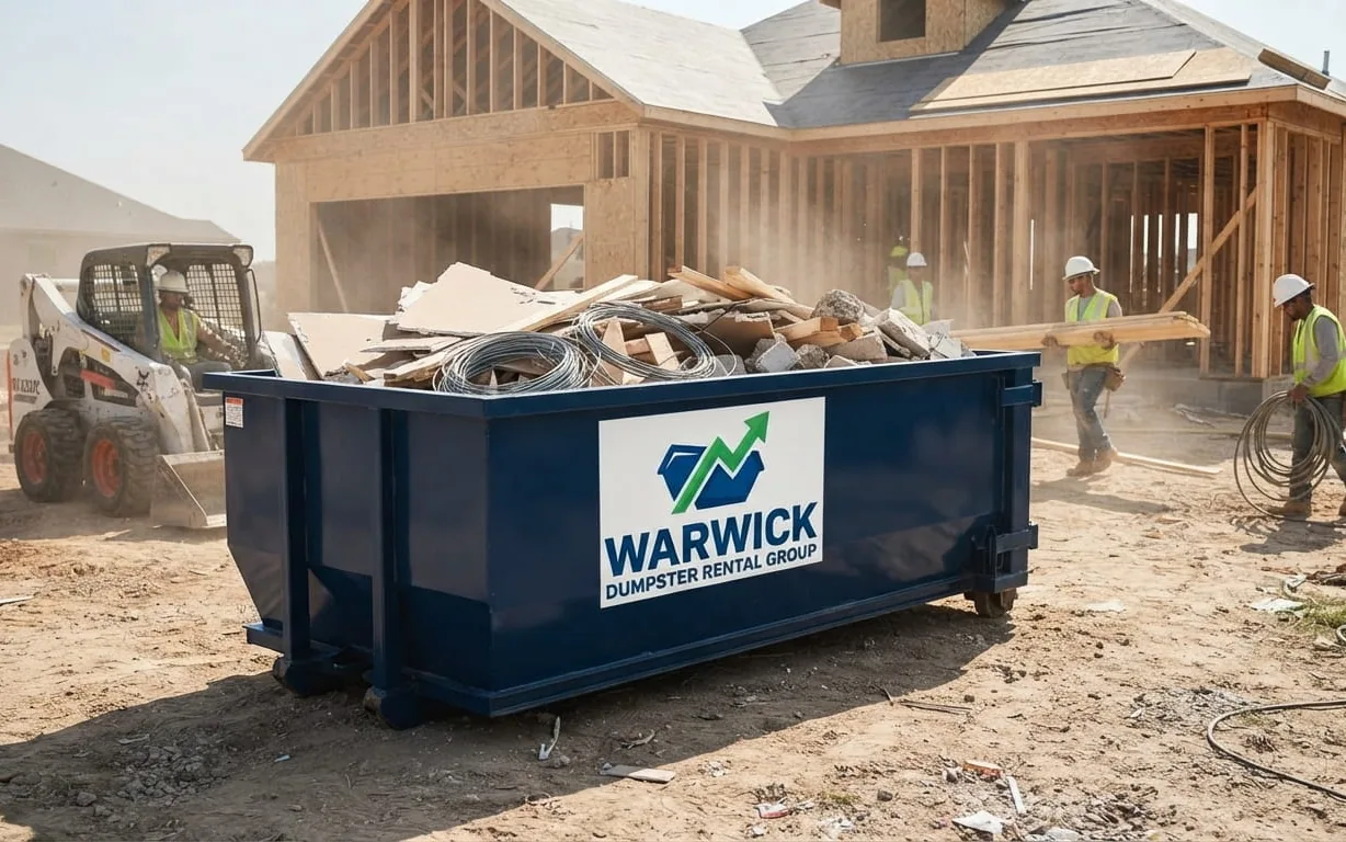Construction Debris Dumpster Rental in Warwick RI