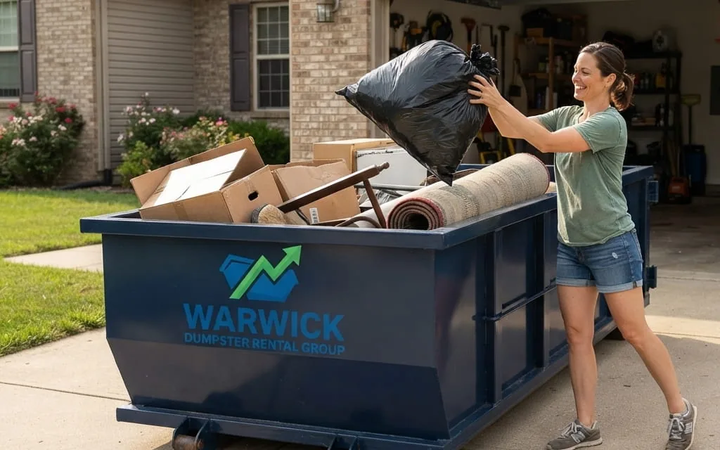 Junk & Estate Cleanout Dumpster Rental in Warwick RI